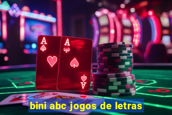 bini abc jogos de letras